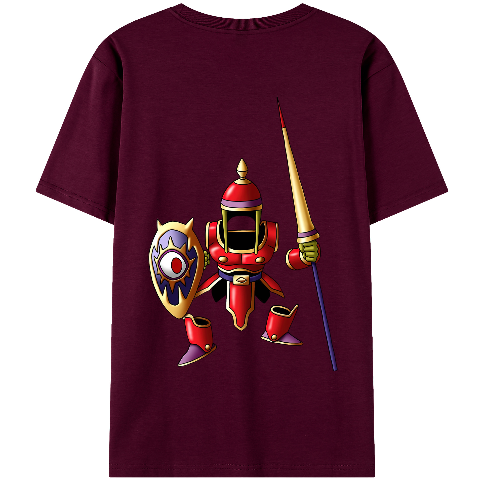 （画像用） ドラゴンクエスト Doragon Kuesuto Dragon Quest レディース半袖Tシャツ(バックプリント)